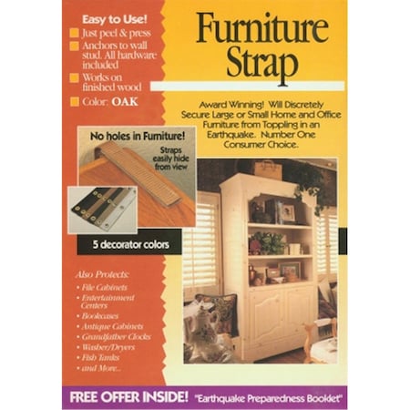 Ready America Trevco Oak Colored Original Double Furniture Strap 4161